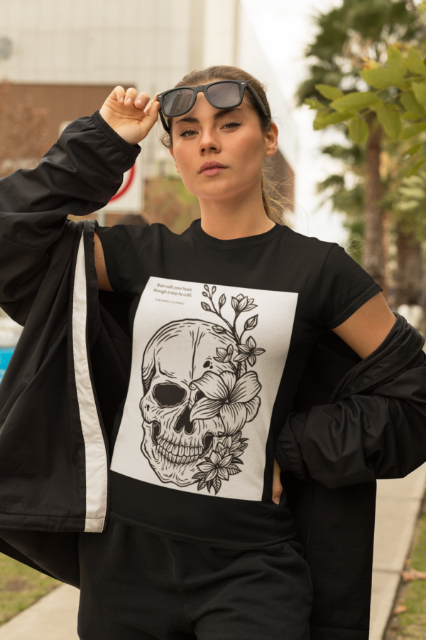 Artistic Skull Shirt (Women)