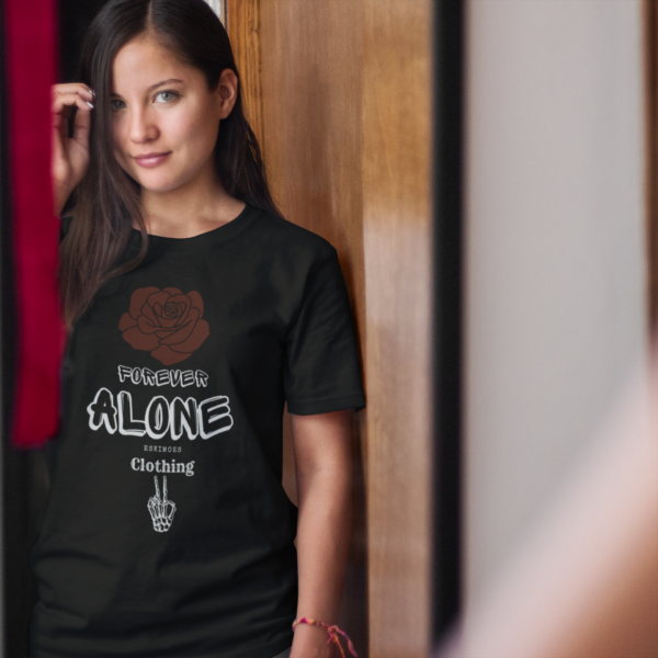 Artistic Forever Alone Shirt (Women) - Image 3