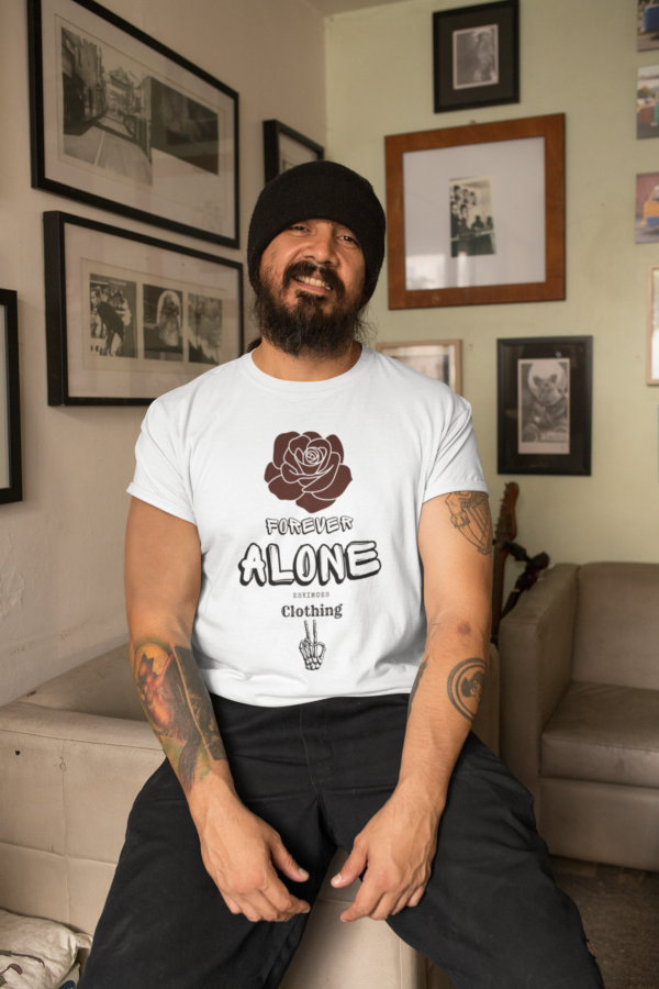 Artistic Forever Alone Shirt (Men) - Image 5