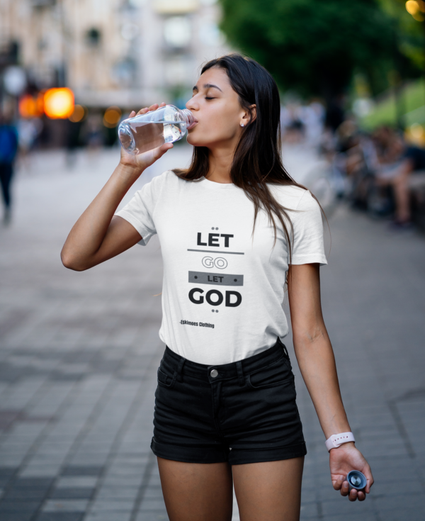 Artistic Let Go Let God Shirt (women) - Image 2